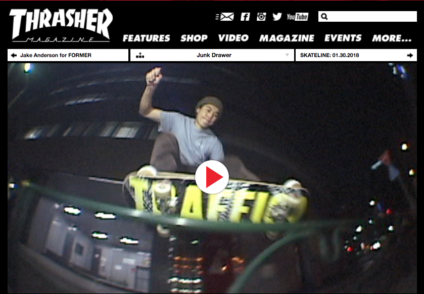 Hiroki Muraoka Part Live On Thrasher