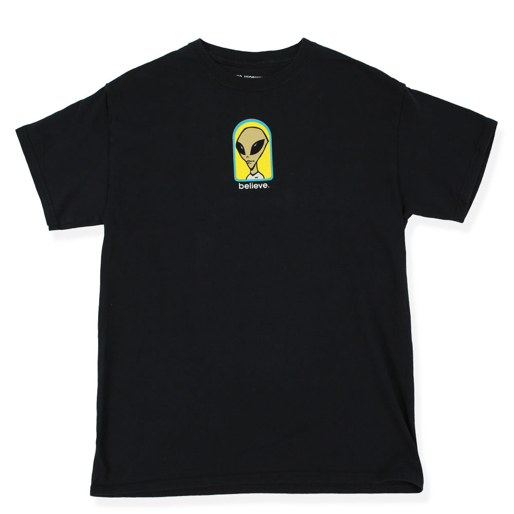 Vintage Alien Workshop Believe Tee Black M – THEORIES OF
