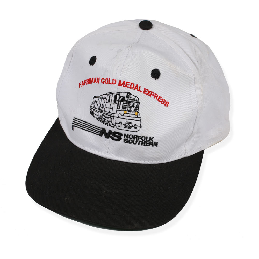 Vintage Norfolk Southern Train Hat White/Black – THEORIES OF  display picture 1