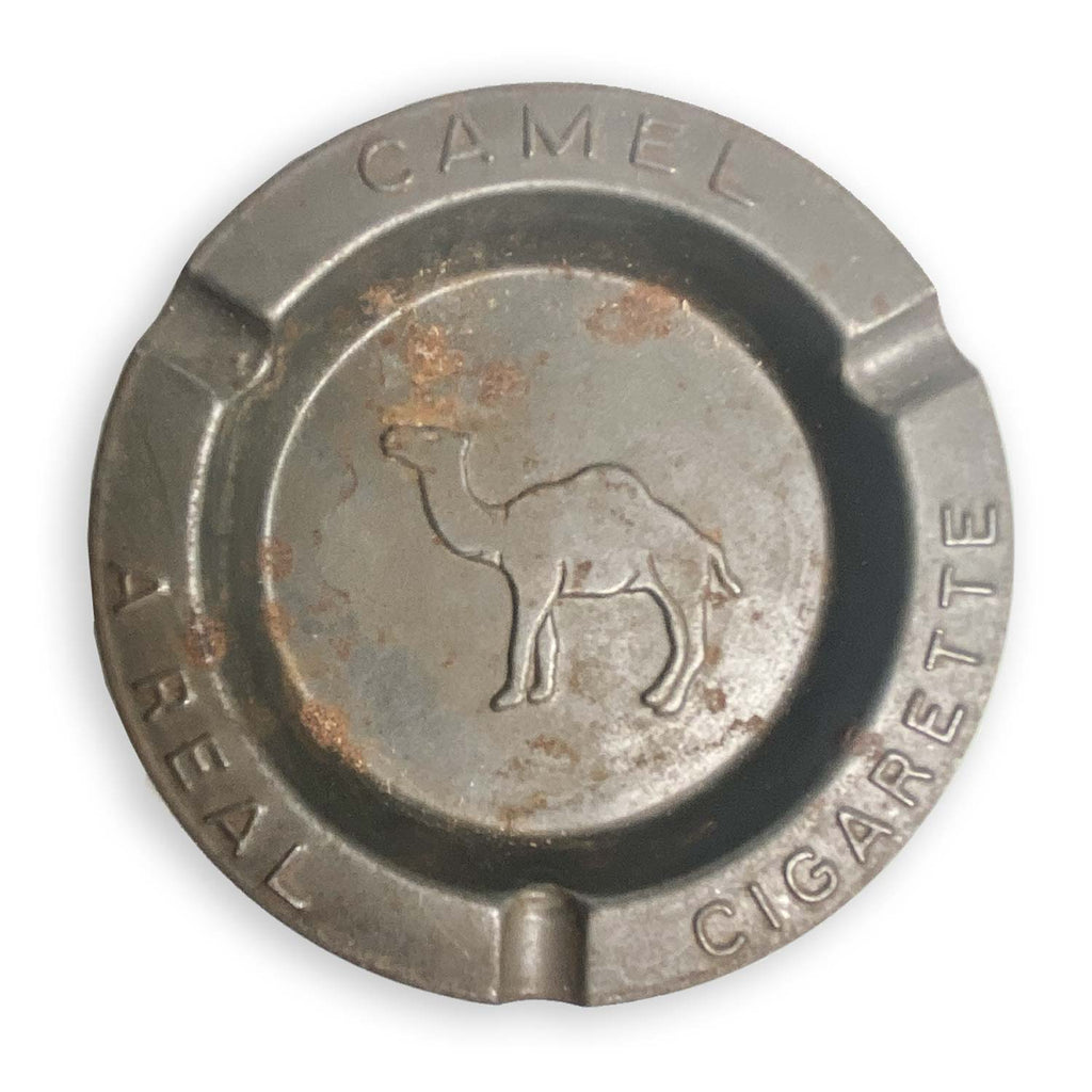 Camel Cigarettes Ashtray Grey Metal – THEORIES OF ATLANTIS