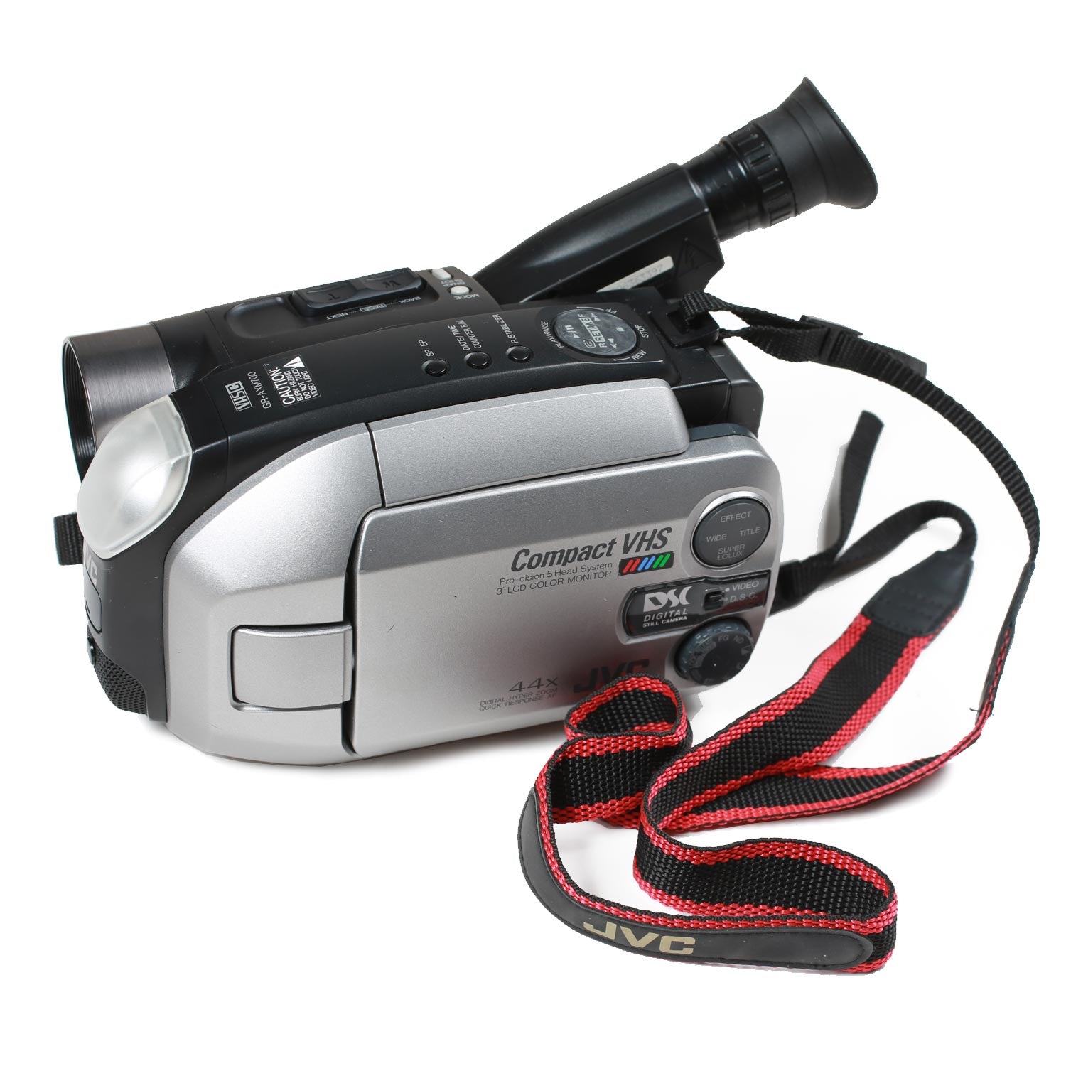 Vintage 90s JVC GR-AXM700 VHS-C Palmcorder Camera Bundle Works