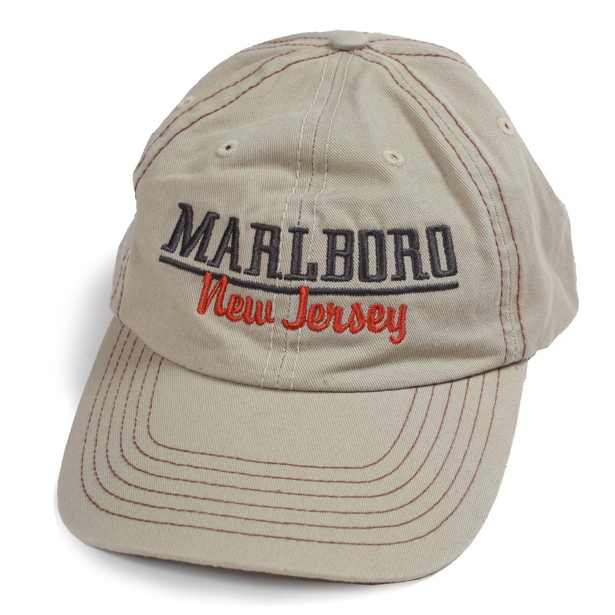 Marlboro 刺繍ロゴ キャップ ベージュ/グレー　90s Marlboro 刺繍ロゴ キャップ ベージュ/グレー 90s 【公式通販】
