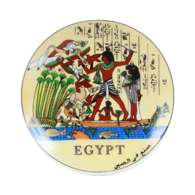 Vintage Egypt Trinket Tray Souvenir