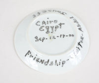 Vintage Egypt Trinket Tray Souvenir