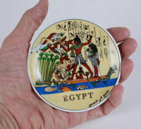 Vintage Egypt Trinket Tray Souvenir