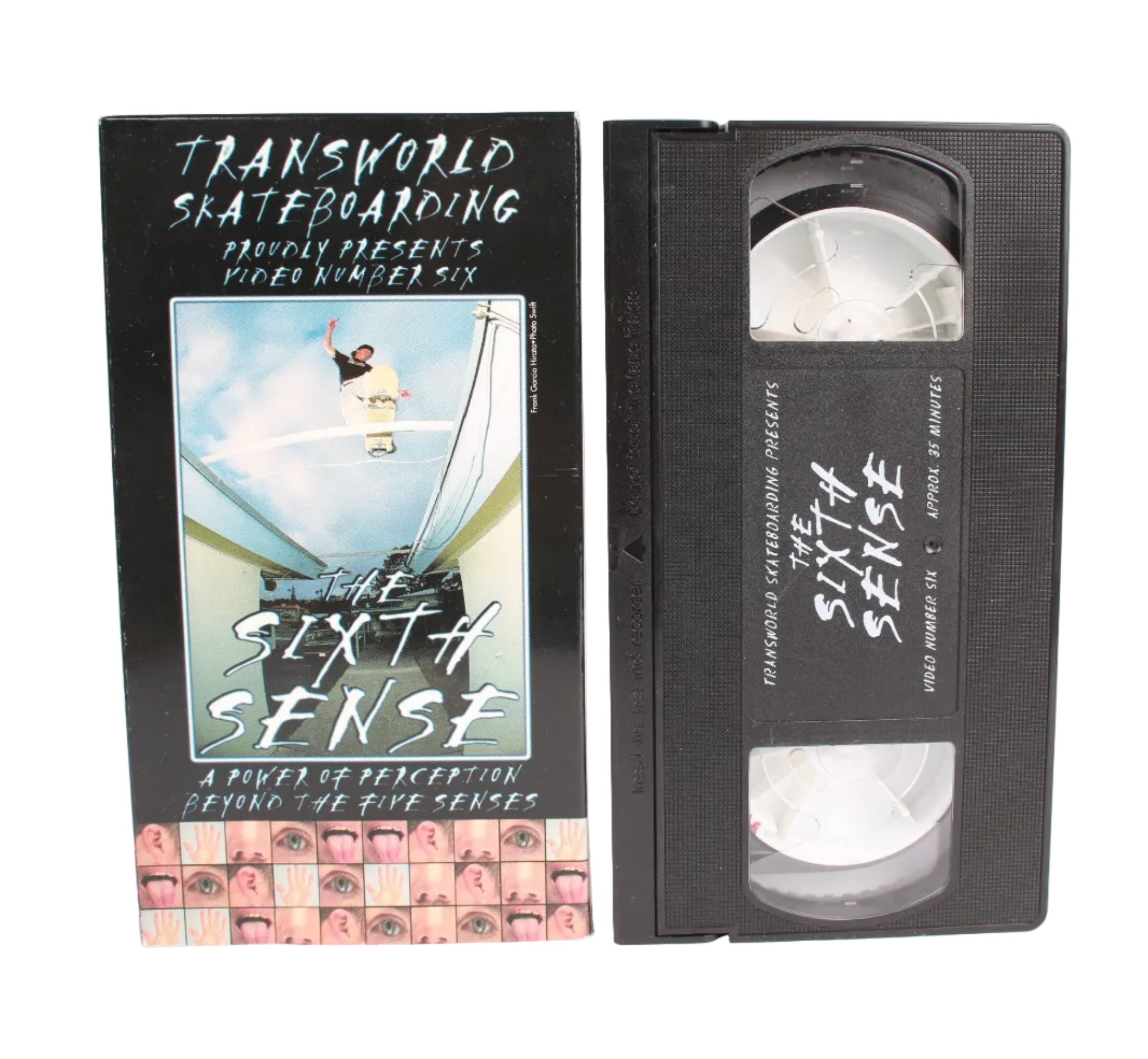 Vintage Transworld Sixth Sense Skate Video VHS Tape