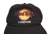 Vintage Hard Rock Cafe London Hat Black