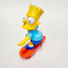 Vintage Bart Simpson Skateboarding Toy 1986