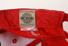 Vintage Budweiser King of Beers Medallion Strapback Hat Red
