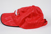 Vintage Budweiser Flame Pattern Strapback Hat Cap Red