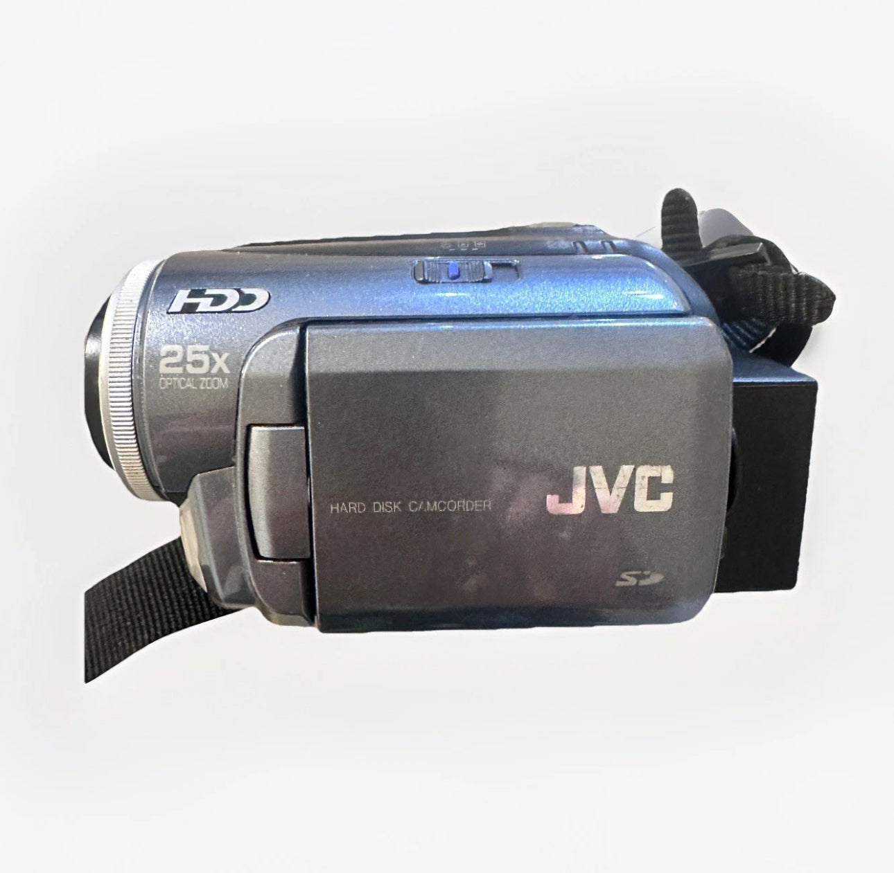 Vintage JVC Everio GZ-MG20U 20GB HDD Mini Video Camera Bundle Works