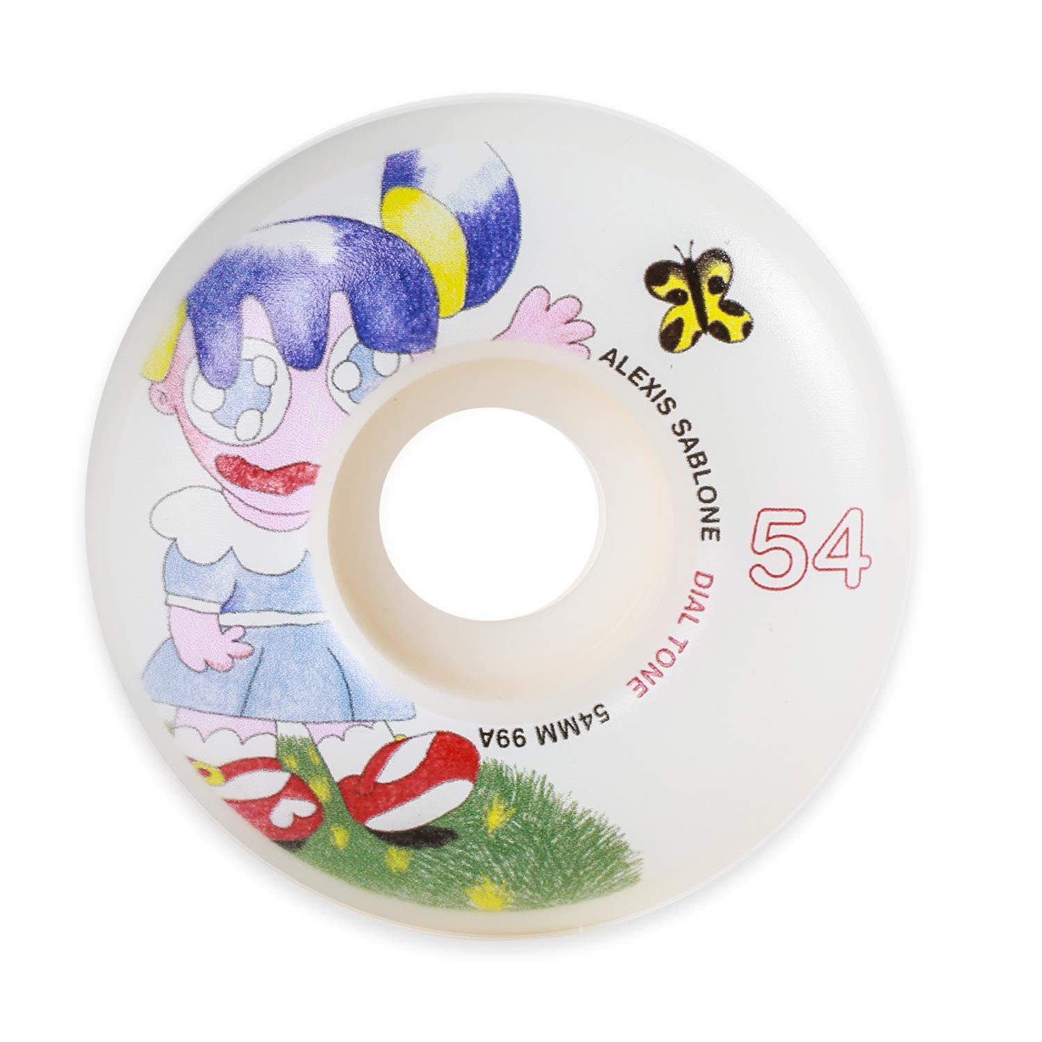 Dial Tone Wheel Co. Alexis Sablone Dragon Slay Conical 99A 54mm Wheels