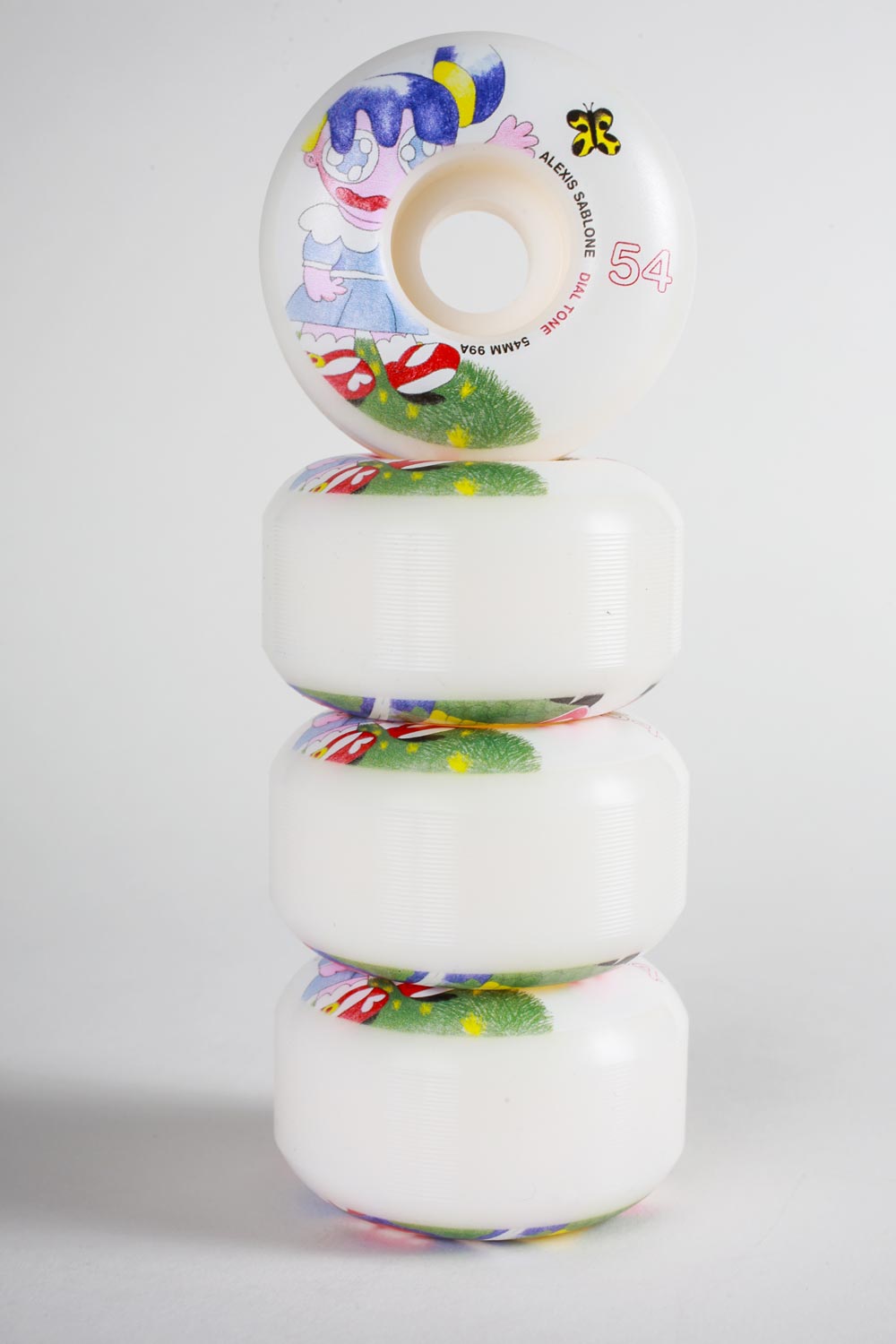 Dial Tone Wheel Co. Alexis Sablone Dragon Slay Conical 99A 54mm Wheels