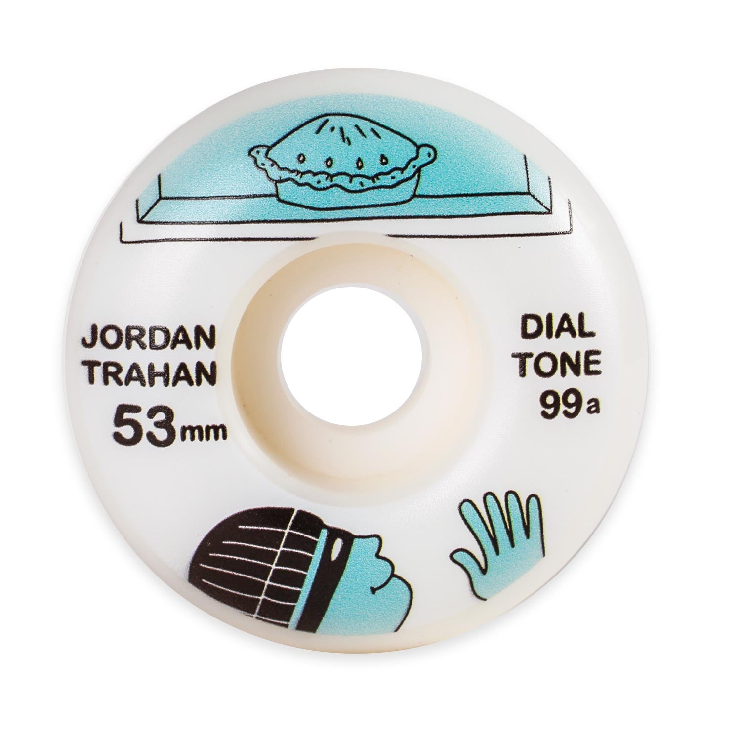 Dial Tone Wheel Co. Jordan Trahan Pie Thief Standard 99A 53mm