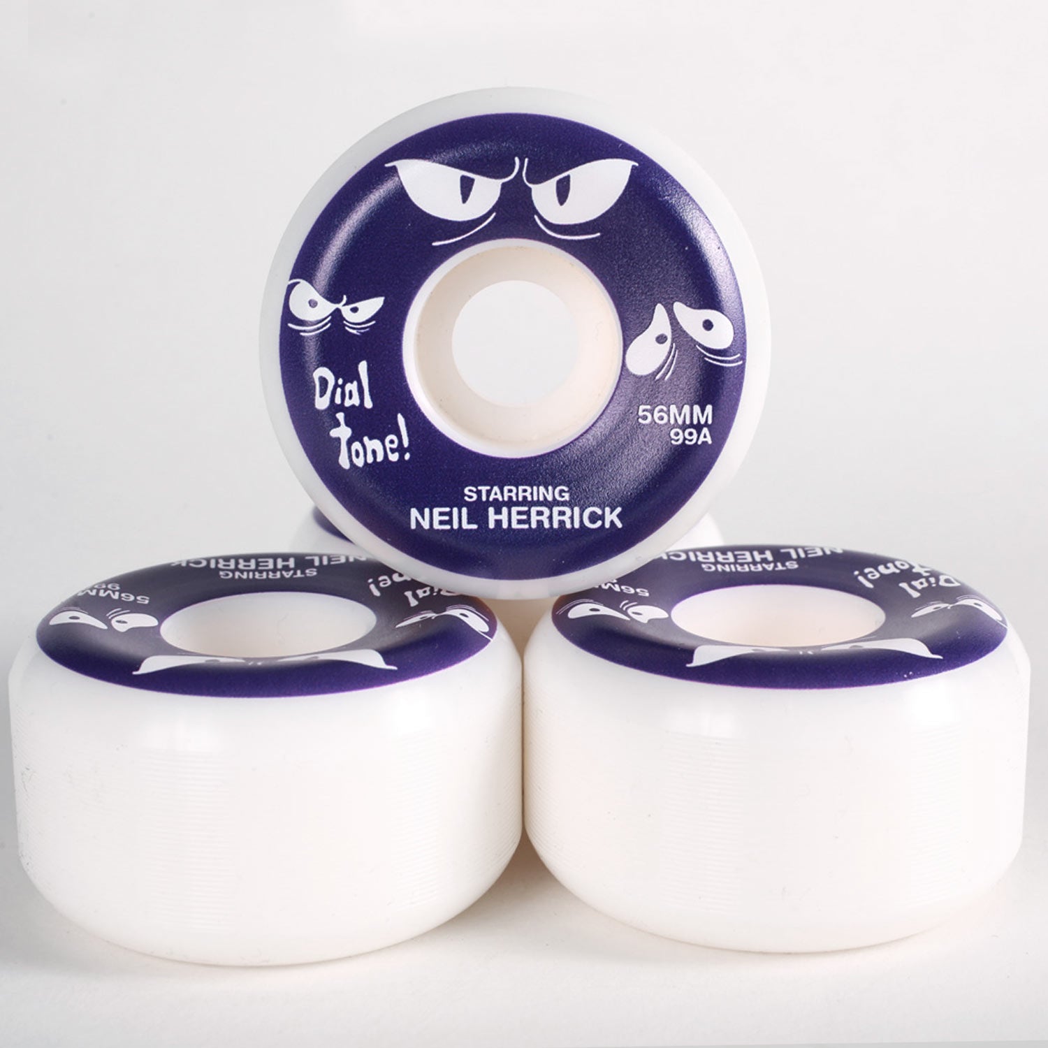 Dial Tone Wheel Co. Neil Herrick Zoinks Conical 99A 56mm Wheels