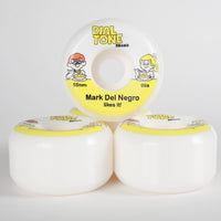 Dial Tone Wheel Co. Mark Del Negro Ginger Grahams Conical 99A 55mm Wheels