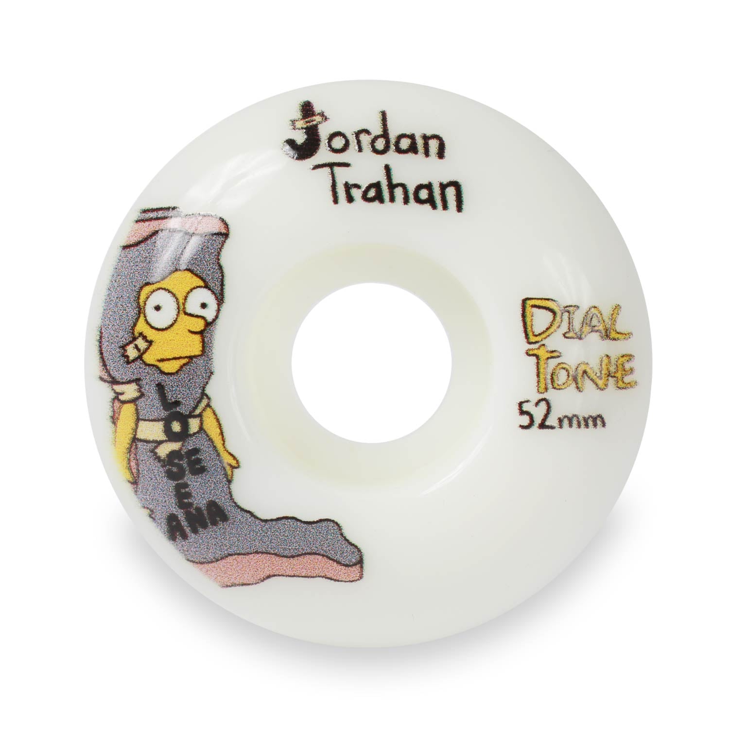 Dial Tone Wheel Co. TRAHAN SPRINGFIELD WHEELS 52mm Standard 99A FRONT
