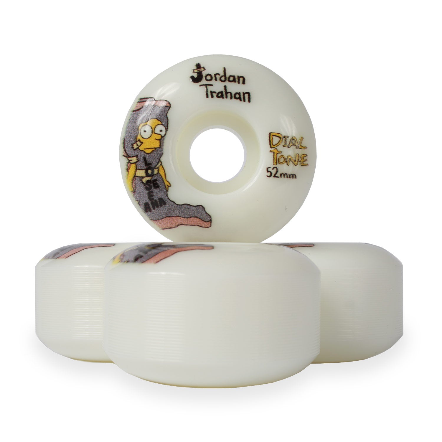 Dial Tone Wheel Co. TRAHAN SPRINGFIELD WHEELS 52mm Standard 99A STACKED