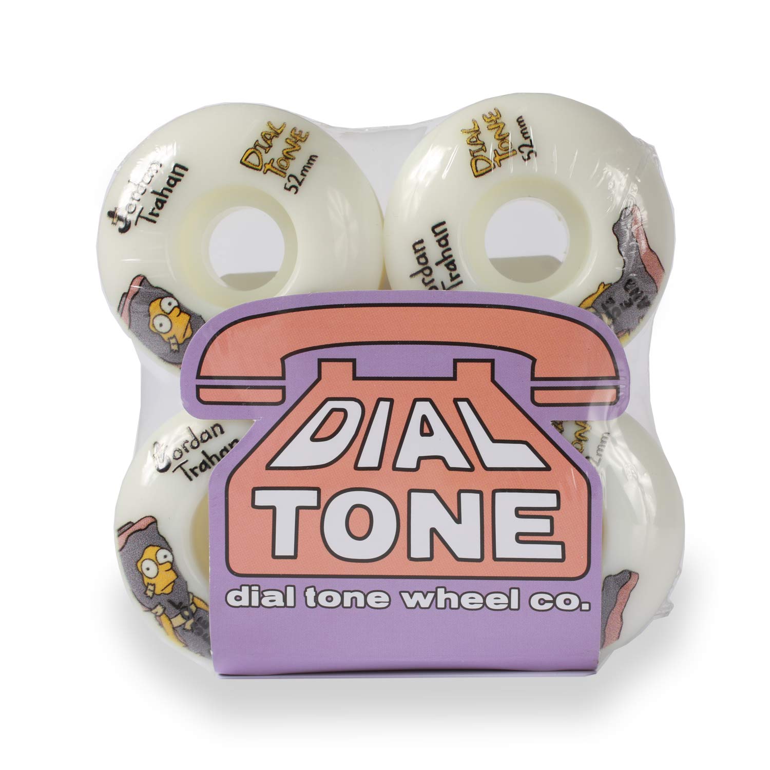 Dial Tone Wheel Co. TRAHAN SPRINGFIELD WHEELS 52mm Standard 99A PACKAGED