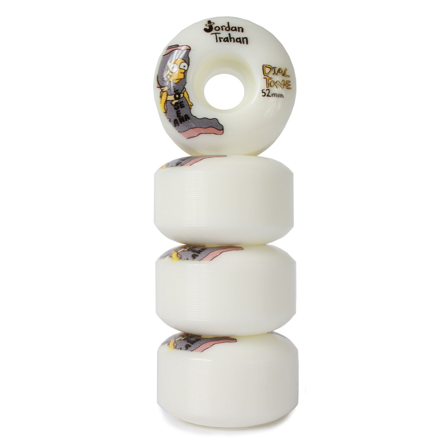 Dial Tone Wheel Co. TRAHAN SPRINGFIELD WHEELS 52mm Standard 99A STACKED