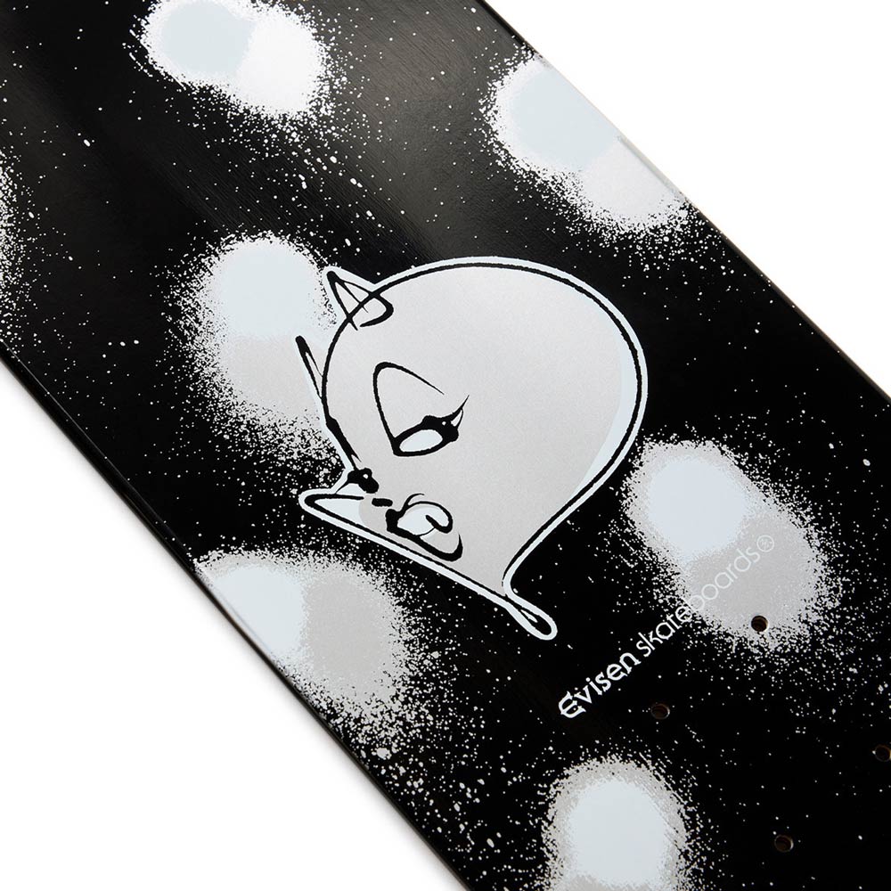 Evisen Skateboards Drip Logo 4 Skateboard Deck 8.38