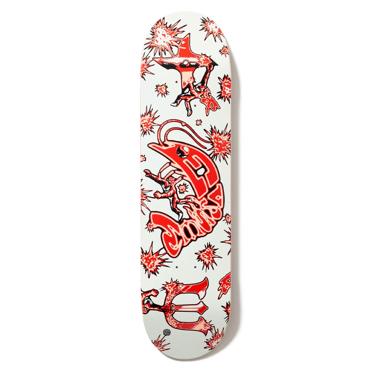 Evisen Skateboards Mr. Shrimp Skateboard Deck 8.38