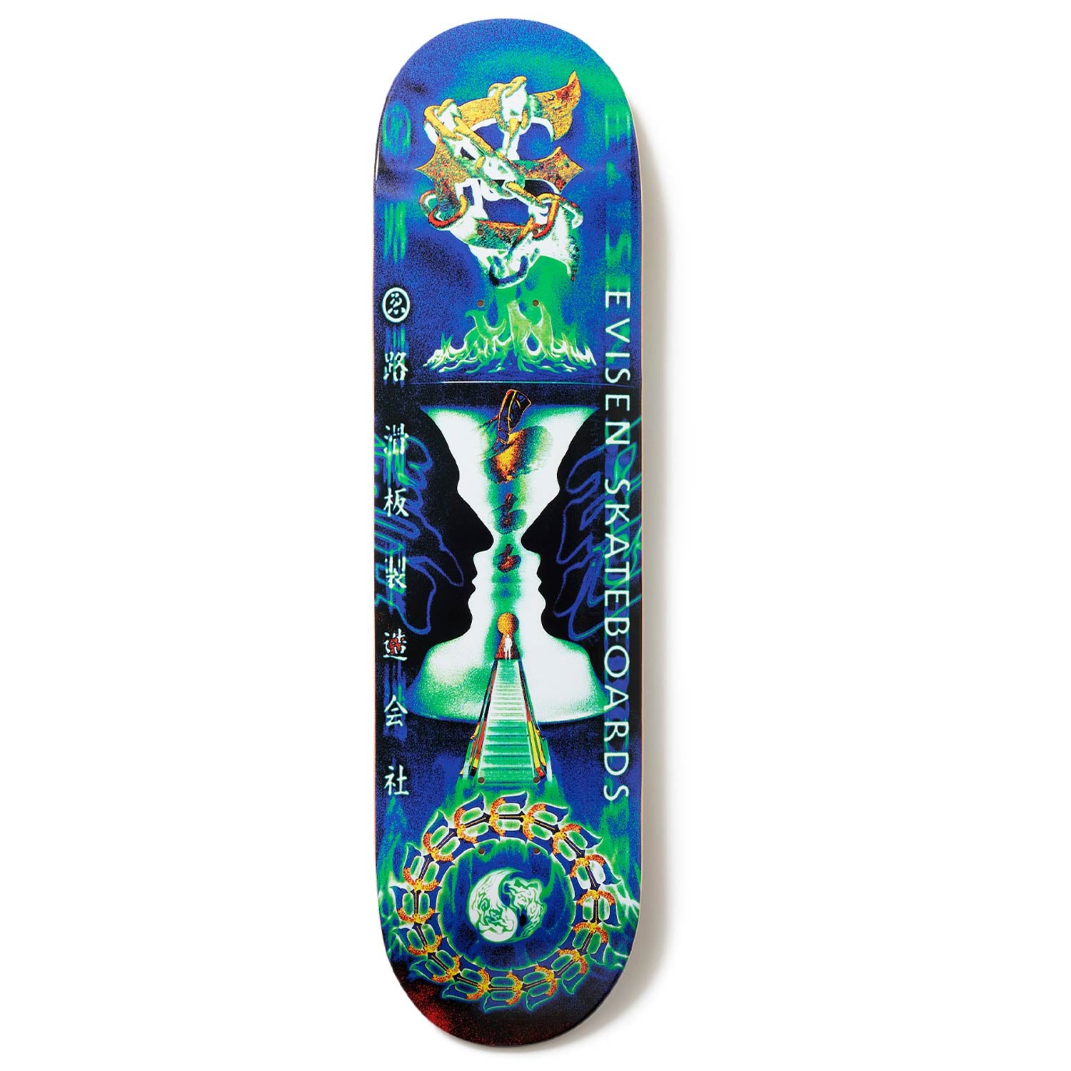 Evisen Skateboards Zen Aku Vase Skateboard Deck