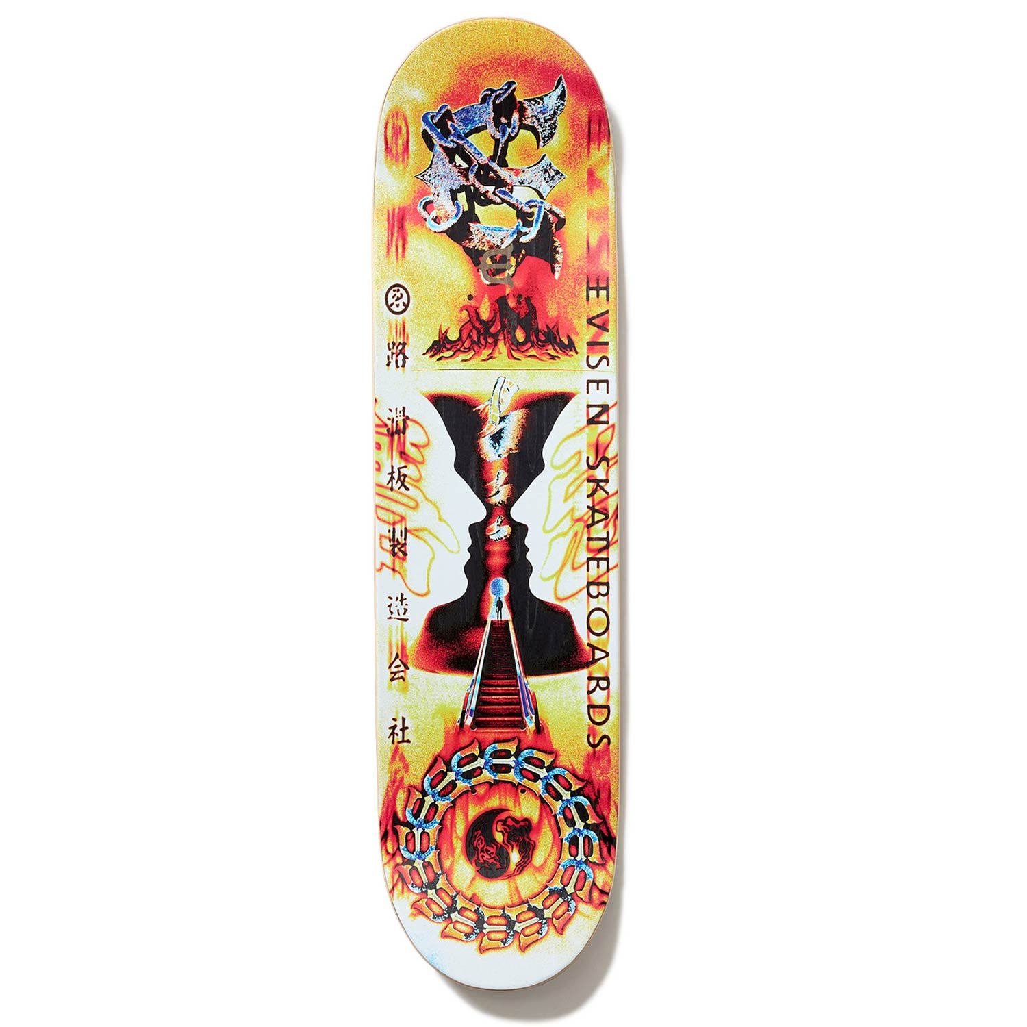 Evisen Skateboards Zen Aku Vase Skateboard Deck