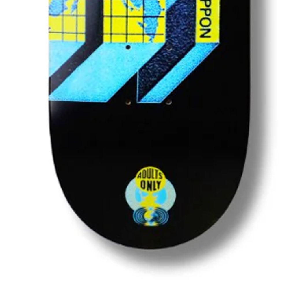 Evisen WORLD HALL Skateboard Deck TAIL