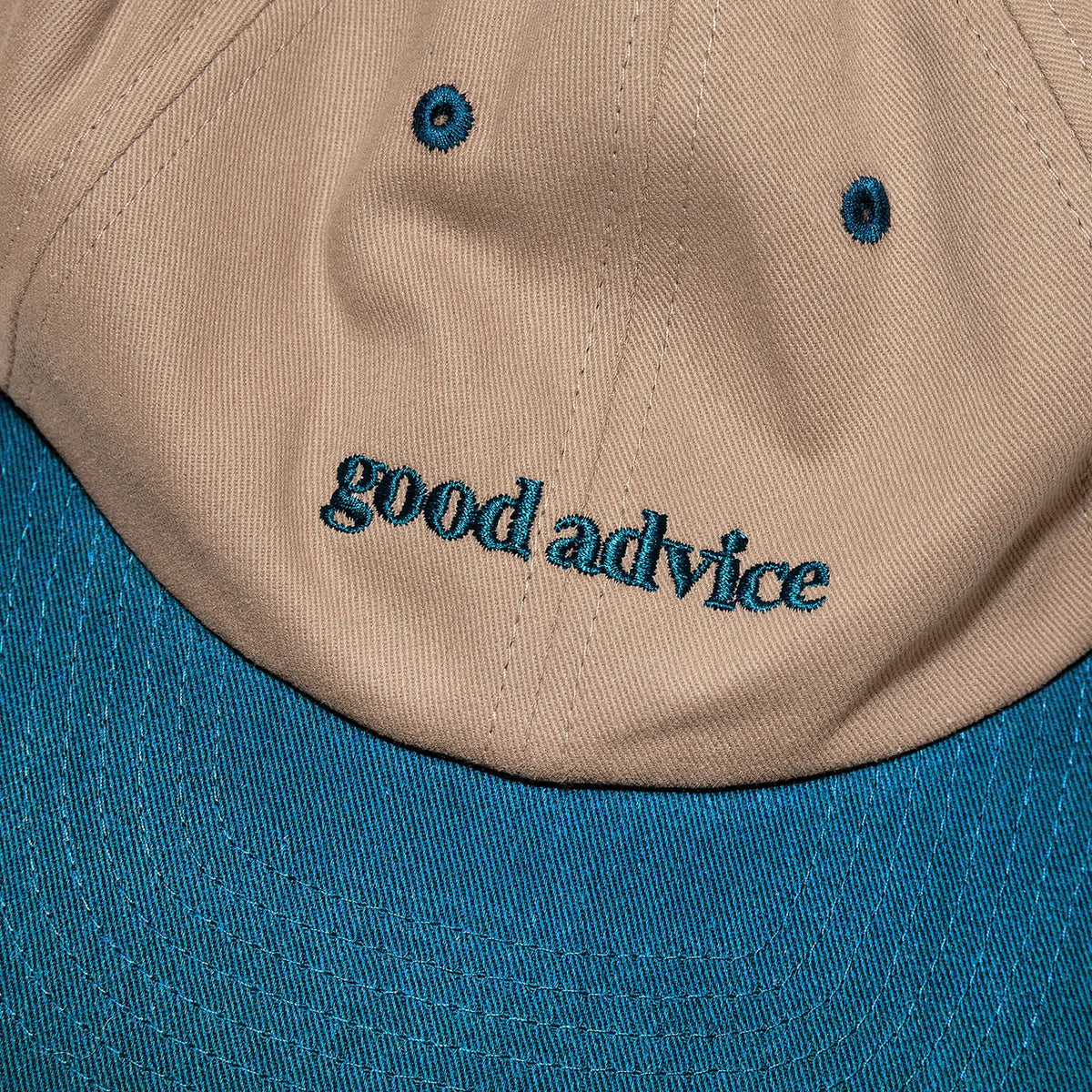 Good Advice Snapback Hat Sand / Navy