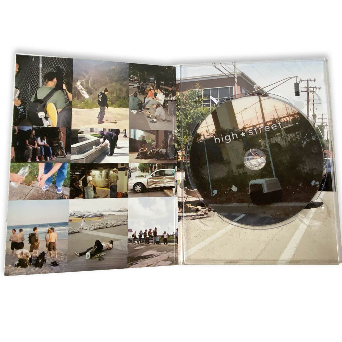 High Street Skateboard DVD from Louisville, Kentucky opened packaging
