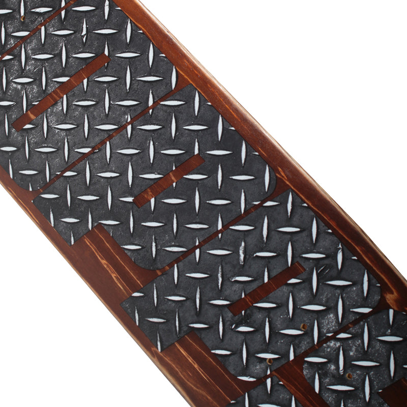 Hopps Skateboards BIGHOPPS DIAMOND PLATE DECK DetIl