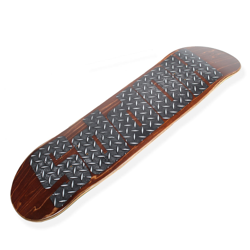 Hopps Skateboards BIGHOPPS DIAMOND PLATE DECK Side
