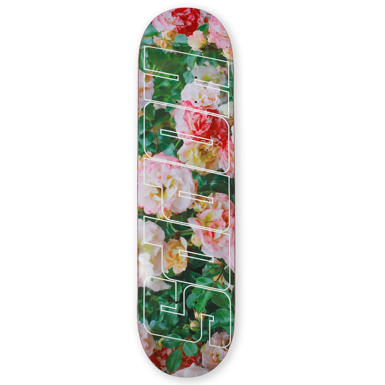 Hopps Skateboards BigHopps Roses Skateboard Deck FRONT