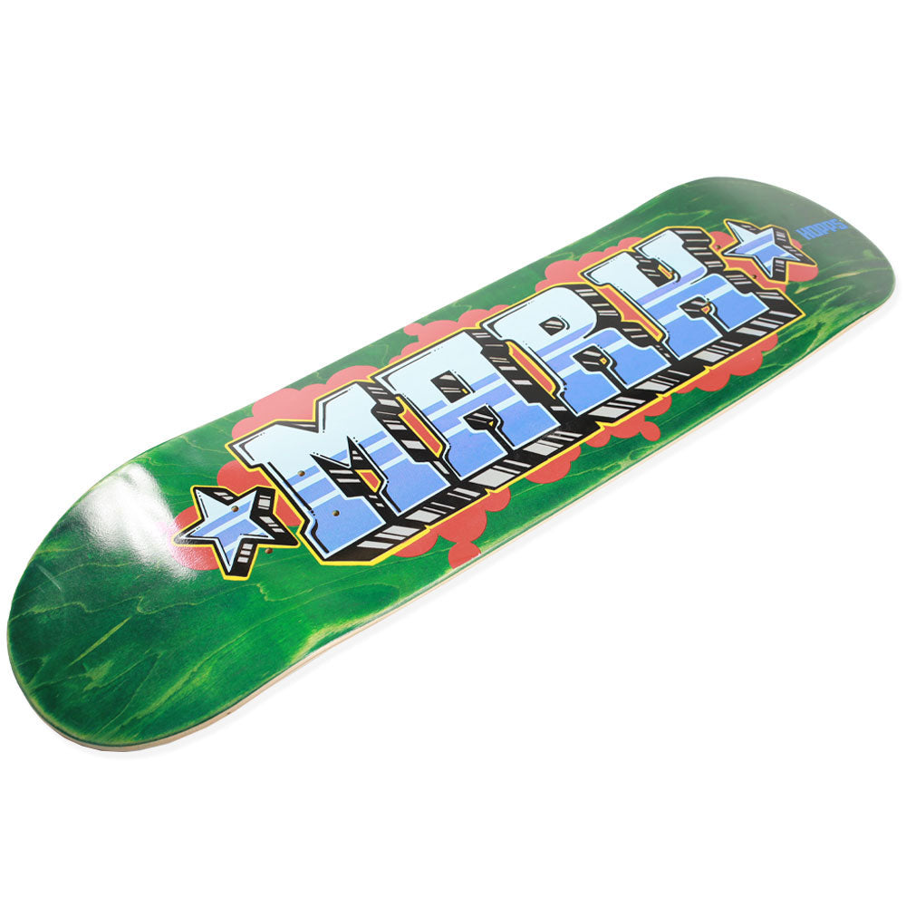 Hopps Skateboards Mark Del Negro Graff Skateboard Deck Side
