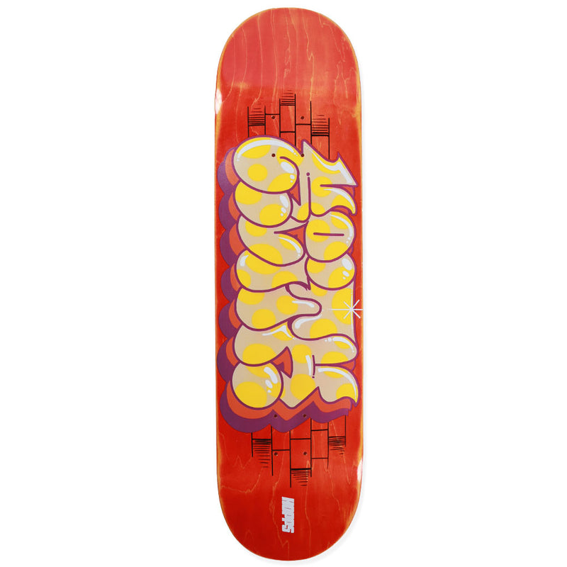 Hopps Skateboards Keith Denley Graff Skateboard Deck Front