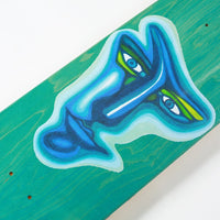 Hopps Skateboards Jennifer Traub Artist Series Eggeling Skateboard Deck FRONT DETAIL