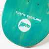 Hopps Skateboards Jennifer Traub Artist Series Eggeling Skateboard Deck Tail Detail