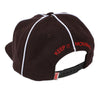 Hopps Skateboards H WINGED STRIPED SNAPBACK BLACK BACK