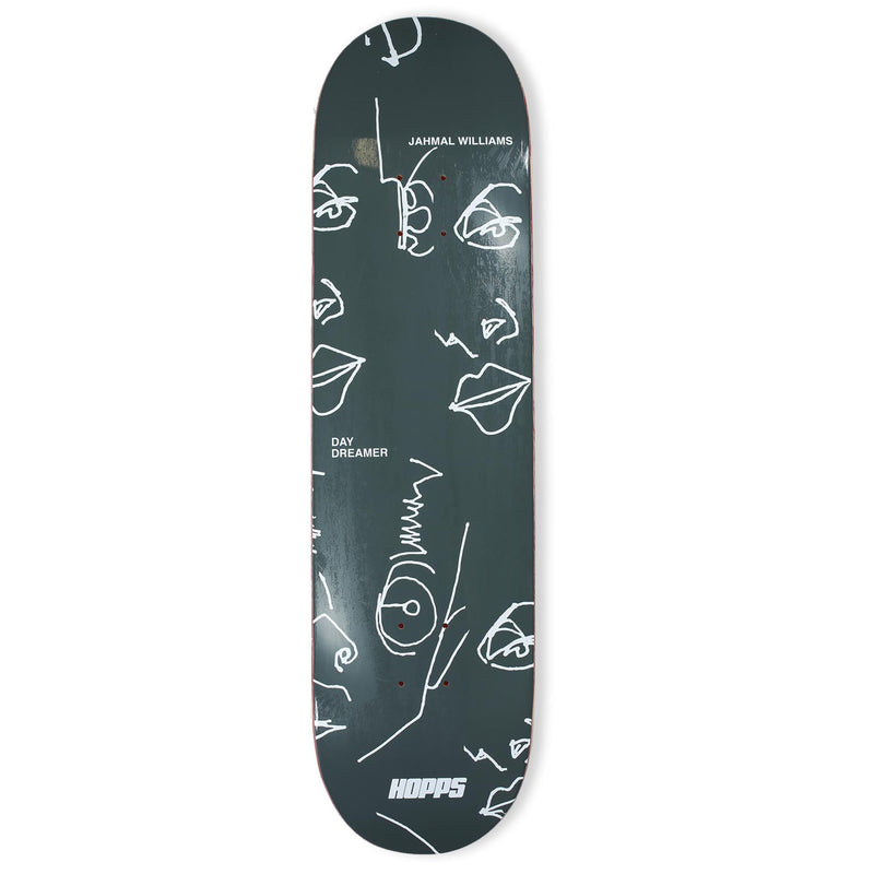Hopps Skateboards Williams Day Dreamer Skateboard Deck FRONT
