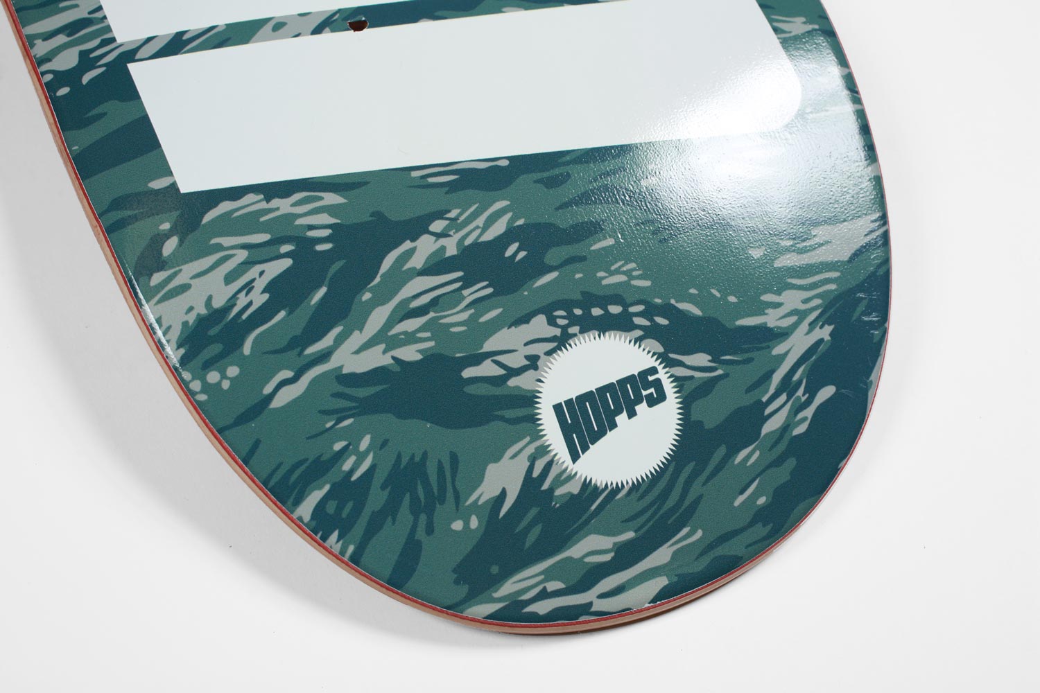 Hopps Skateboards Dustin Eggeling Camo Skateboard Deck