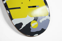 Hopps Skateboards Kevin Taylor Snow Camo Full Dip Skateboard Deck