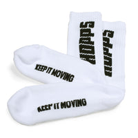 Hopps Skateboards Big Hopps Socks White / Black
