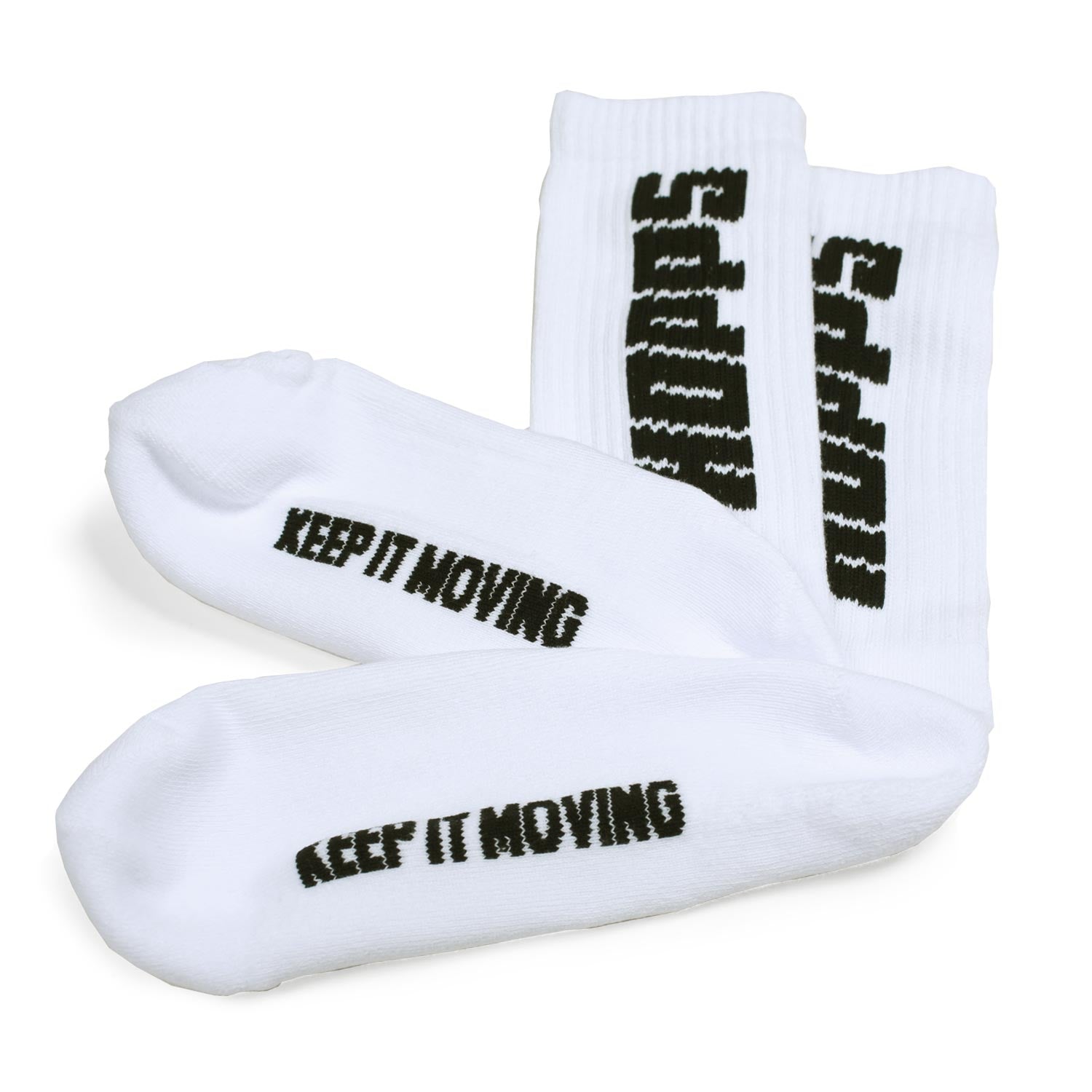 Hopps Skateboards Big Hopps Socks White / Black