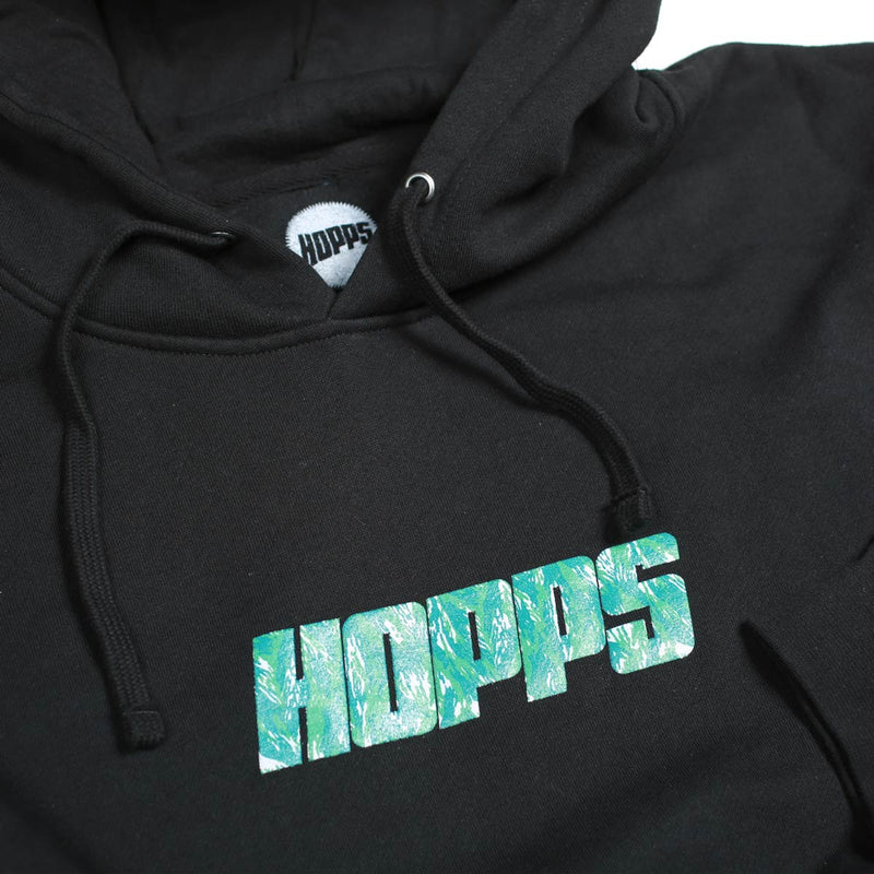 Hopps Skateboards Tiger Camo Pullover Hoodie Black