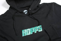 Hopps Skateboards Tiger Camo Pullover Hoodie Black