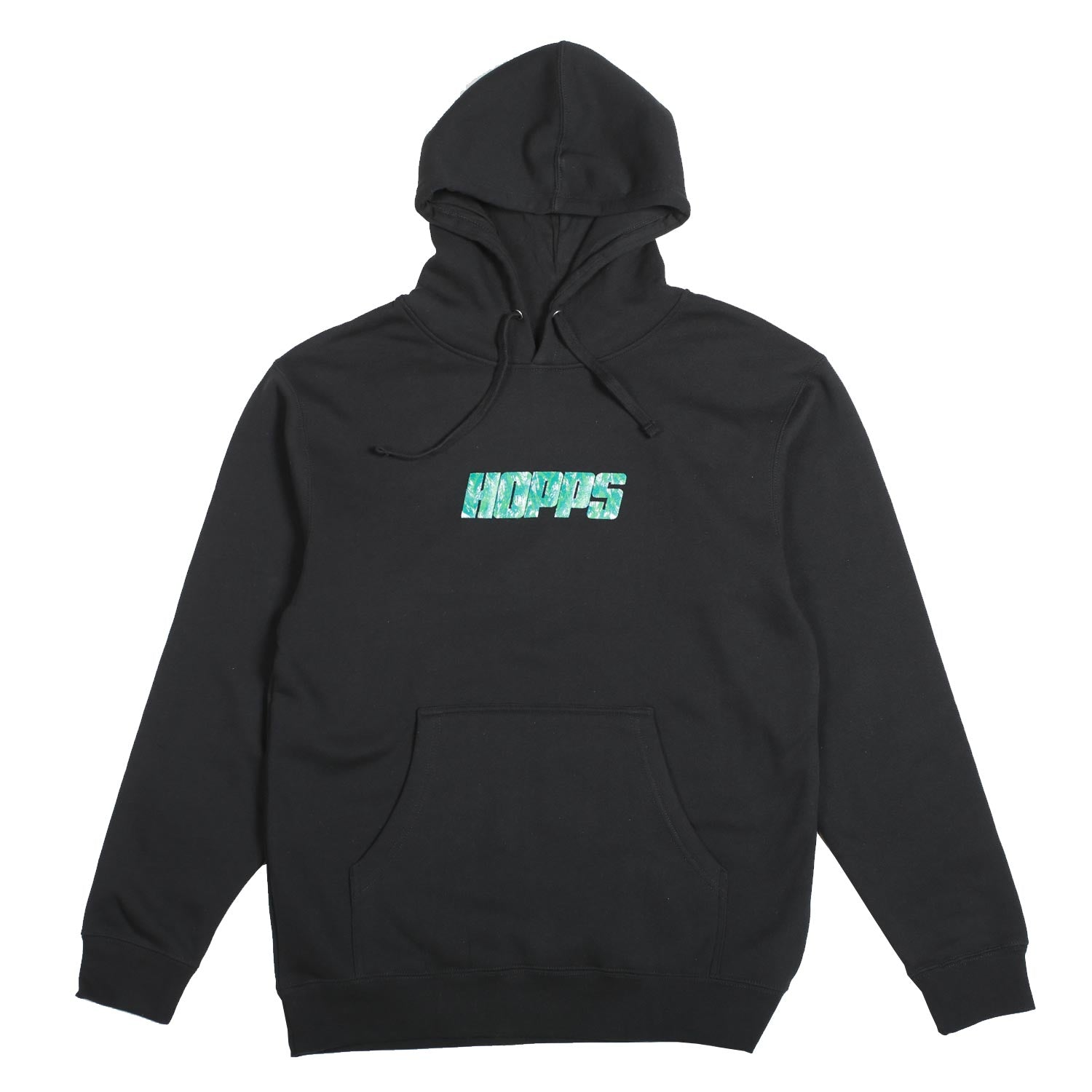 Hopps Skateboards Tiger Camo Pullover Hoodie Black