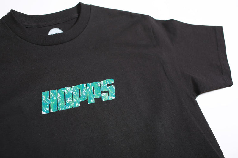 Hopps Skateboards Tiger Camo Tee Black