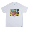 Hopps Skateboards Abstraction Cruising Tee White
