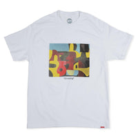 Hopps Skateboards Abstraction Cruising Tee White